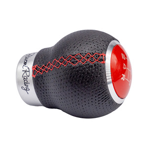 Bouton de commande avec surpiqûres rouges - Product Image 4