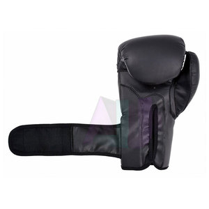 Guantes de Boxeo de Cuero Resistentes de Diseño Profesional Personalizado, Transpirables, que Absorben la Humedad, con Cierre de Velcro, Alta Calidad - Product Image 6