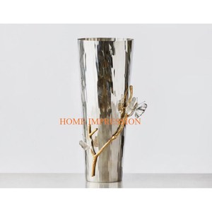 Branches Concevant Vase et Pots En Métal Poli Or Classique Top Vente Vase De Salon et Pot Restaurant et Événements Utiliser Vase - Product Image 3