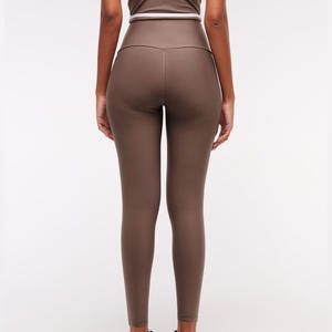 Conjuntos activos de manga larga para levantamiento de glúteos y fitness personalizados al por mayor, conjuntos de ropa de mujer para gimnasio, conjuntos de yoga para gimnasio, conjuntos de fitness - Product Image 5