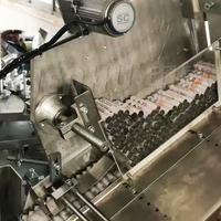 Ligne de production Mashime pour le remplissage et le scellage de tubes souples en aluminium pour pommade et dentifrice, avec ligne d'emballage