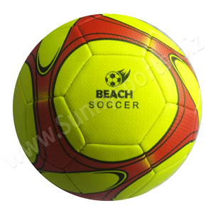 การออกแบบใหม่ซอฟท์ชายหาดลูกฟุตบอลที่มีโลโก้ที่กำหนดเองโปรโมชั่นลูกบอลชายหาด2022โดยซันนี่กีฬา - Product Image 1