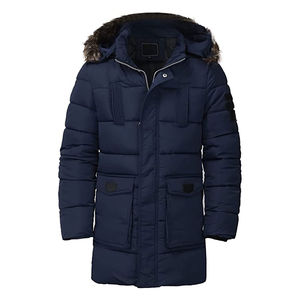 Veste parka d'hiver pour homme de qualité supérieure - Haute qualité, imperméable, écologique, logo frontal personnalisable, taille - Product Image 3
