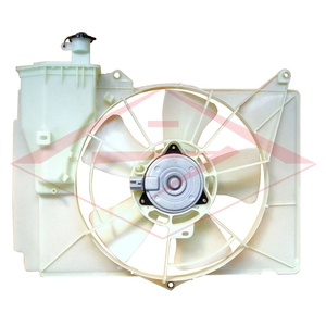 Auto Parts Manufacturer Radiator Auto Cooling Condenser Fan For TOYOTA VIOS ECHO YARIS VITZ 2000 2001 2002 2003 2004