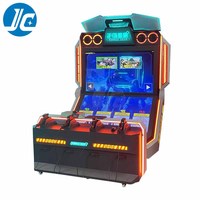 Machine de jeu d'arcade attrayante à monnayeur pour centres de divertissement avec garantie d'un an et prise en charge de la langue anglaise