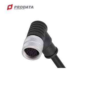 Cable Pre-moldeado Impermeable IP67 de 30A 60V con Conector Hembra M16 Código A/B en Ángulo Recto para Uso Automotriz - Product Image 5