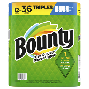 Bounty Paper Towels Select-A-Size, 12 Triple Rolls - Product Image 4