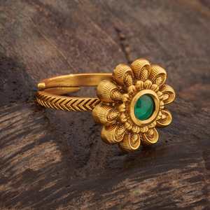 Bague ajustable plaquée or rose antique, tendance et élégante, sertie clos, 184956, bague de mariage incrustée - Product Image 5