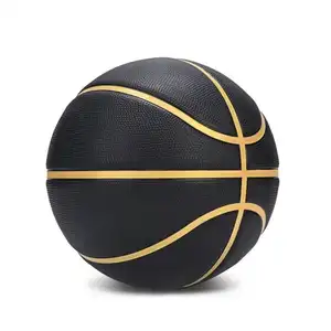 समग्र चमड़े सड़क गेंद रंगीन शैली के साथ आउटडोर और इनडोर बास्केटबाल आधिकारिक आकार बास्केटबॉल कस्टम लोगो