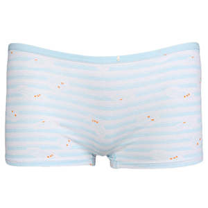 กางเกงบ็อกเซอร์แฟนซีสำหรับผู้หญิง (UA-381) - สีฟ้า - Product Image 1