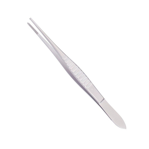 Fórceps de disección Carmody Serraciones 1X2 dientes Instrumentos quirúrgicos manuales de acero inoxidable - Product Image 1