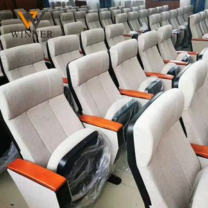 工場卸売特価販売 モダンファブリック映画館体育館講堂劇場学校商業用座席 折りたたみ式耐久性講堂用座席 - Product Image 5