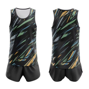Ropa deportiva más vendida, uniforme de pista y campo, uniforme de pista y campo Unisex de tela cómoda de secado rápido para correr - Product Image 4
