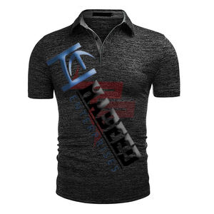 Camiseta de invierno para hombre de la mejor calidad, camisa informal con logotipo personalizado de diseño sólido bordado - Product Image 1