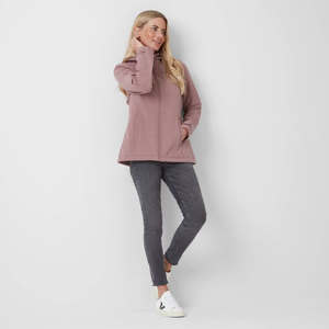 Dernière veste softshell Keld mauve pour femmes avec logo personnalisé Veste d'extérieur manches longues et coupe-vent pour femmes à prix d'usine - Product Image 6
