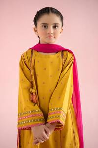 Hermoso hecho a mano niños niñas Shalwar Kameez elegante tradicional elegante fiesta Casual desgaste cómodo - Product Image 3
