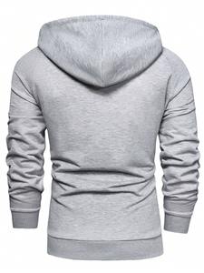 2024 vente en gros hommes pulls à capuche à bas prix respirant durable Logo personnalisé haute qualité OEM ODM hommes sweats à capuche - Product Image 2