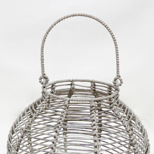 Lanterne en osier fabriquée à la main en usine Artex Dong Thap Bougeoir vintage pour décorations d'extérieur, d'intérieur et d'événements Boho - Product Image 2
