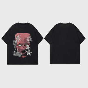 Camisa con estampado personalizado DTF para hombre, tela ligera, ilustraciones a todo color, top de uso diario informal con estilo moderno - Product Image 3