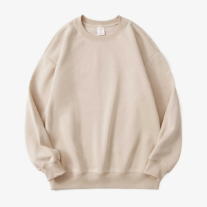 Sweats surdimensionnés automne hiver pour hommes | Pull à col rond à manches longues de couleur unie | Streetwear décontracté hauts chauds - Product Image 1