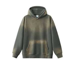 Sudaderas con Capucha para Hombre, 100% Algodón, Estampadas Personalizadas, Precio de Fábrica al por Mayor, Estilo Holgado, Gruesas, con Lavado Ácido - Product Image 4