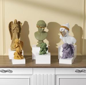 Exhibidores de Ropa Modernos de Plástico Blanco Independientes para Buffet, Precio de Fábrica 2025, Personalizables - Product Image 5