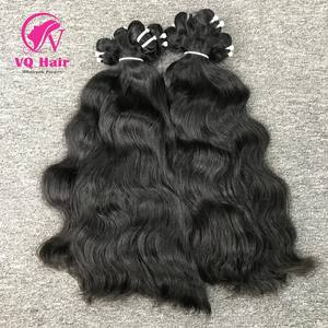 Venta al por mayor 100% extensiones de cabello virgen Remy 100% crudo sin procesar ondulado vietnamita encaje natural onda> = 60% - Product Image 3