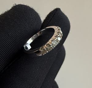 Anillo de Diamantes Naturales con Corte Brillante para Mujer, Oro Sólido de 14K/18K, Certificado por Terceros, Elegante Joyería para Aniversario o Boda - Product Image 2