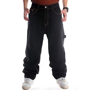 2025 Autumn Streetwear <b>Men's</b> Casual Jeans Slim Fit Stretch Denim <b>Trousers</b> <b>Men</b> Retro Embroidery Patchwork Straight Jean <b>Trousers</b> - Product Image 6