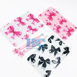 Tuiles à cils en acrylique de premier ordre, écologiques, durables, logo personnalisé, outil de maquillage, tuiles pour extensions de cils, tuiles à cils en vison - Product Image 2