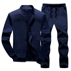 Ensemble de survêtement personnalisé pour homme, tendance, décontracté, deux pièces, respirant, vêtements de sport d'extérieur, avec logo personnalisé, survêtement d'hiver - Product Image 3