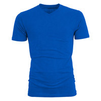 Camiseta de algodón 100% de alta calidad para hombre, camisetas con cuello en V en blanco, camisetas 100% de algodón para hombre, nueva moda, último diseño, camisetas sólidas ajustadas