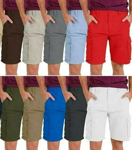 Pantalones cortos vaqueros deportivos para entrenamiento de gimnasia de 100% algodón para hombre, pantalones cortos de secado rápido, transpirables, estampado por sublimación, de talla grande personalizada, de punto informal medio - Product Image 6