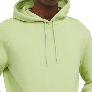 Sudadera con capucha informal personalizada de alta calidad para hombre, Sudadera con capucha de color, suéter verde neón informal de invierno, sudaderas con capucha para hombre - Product Image 3