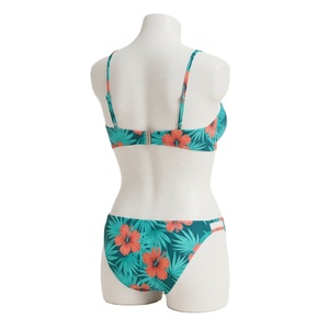 Traje de Baño Básico Tejido en 8 Colores, Top Triangular para Mujer, Conjunto de Bikini Brasileño con Shorts, 2 Piezas, Tallas S-L - Product Image 3