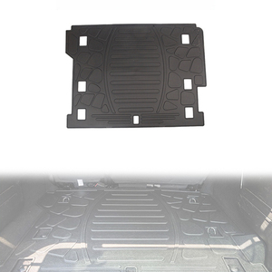 LUMA Neue Hochwertige 4x4 Auto 2/4-Türer Kofferraum TPE Allwetter-Matte für Wrangler JL 2018+ Schwarz Einfache Installation - Product Image 1