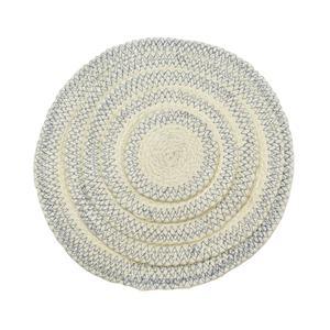 Washable Heat Resistant <b>Round</b> Braided Cotton Stitched Placemats Kitchen <b>Table</b> Place <b>Mats</b> <b>Round</b> <b>Table</b> <b>Mat</b> With Best Price From BD - Product Image 4