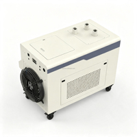 Soudeuse laser à refroidissement par air de haute efficacité, directement de l'usine, pour la fabrication professionnelle de métaux, avec système de lit de soudage stable et anti-tremblement