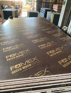 Fomex Greenwood Design moderne 18mm d'épaisseur Planches de placage de contreplaqué à noyau d'acacia WBP Colle phénolique E2 Formaldéhyde 9mm Film face - Product Image 3