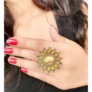 Osidied <b>Gold</b> Sun Jewelry Elegant Brass for Party Occasions - Product Image 1