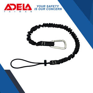 ADELA Mousqueton simple de haute qualité Longe d'outil d'extrémité de boucle réglable pour produit de sécurité - Product Image 4