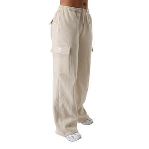 กางเกงจ็อกเกอร์ผ้าฟลีซแบบยูนิเซ็กซ์ ผ้าคอตตอนผสมเนื้อนุ่ม เอวยางยืด ทรงหลวม สไตล์ลำลอง สตรีทแวร์ ใส่สบาย - Product Image 3