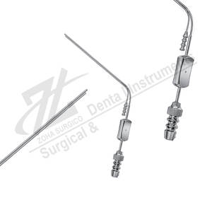 Tube de canule d'irrigation par aspiration HOUSE, instruments chirurgicaux de base en acier inoxydable 1.2x0.9 par le principal fabricant pakistanais - Product Image 4