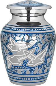 Wholesale Supply Outstanding Quality 100% Aluminum Material <b>Keepsake</b> Cremation Urns <b>for</b> Bulk Purchasers - Product Image 5