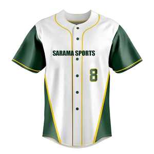 Uniforme de Béisbol Barato al por Mayor, Suministro de Fábrica, Uniforme de Béisbol de Alto Rendimiento, Tela Transpirable - Product Image 2