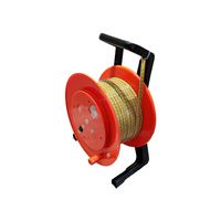 Medidor de Nivel de Agua con Regla de Acero de 30 m, Marco Metálico, Sonda de 15 mm, Cable de 9,8 mm, para Perforación de Pozos e Ingeniería Civil