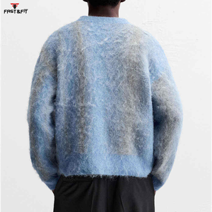 2026 Collection Latest Design High Quality Oversized Customizable Pullover Men Winter <b>Sweater</b> Front Wool Cashmere Quick Dry - Product Image 2