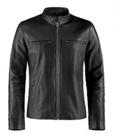 Blouson Bomber Homme Style Formel Écologique 2024 Prix Usine Cuir de Vachette Tanné Végétal Doublure Polaire 100% Polyester
