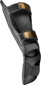 Protections de tibia en cuir véritable, respirantes, en néoprène, avec logo personnalisé, protection de sécurité complète - Product Image 2