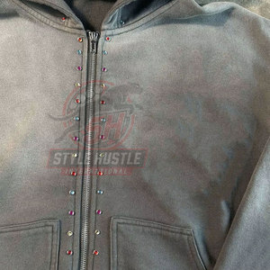 Sudaderas con Pedrería para Hombre de Alta Calidad, Nuevo Diseño, 100% Algodón, Productos de Venta al Por Mayor - Product Image 5